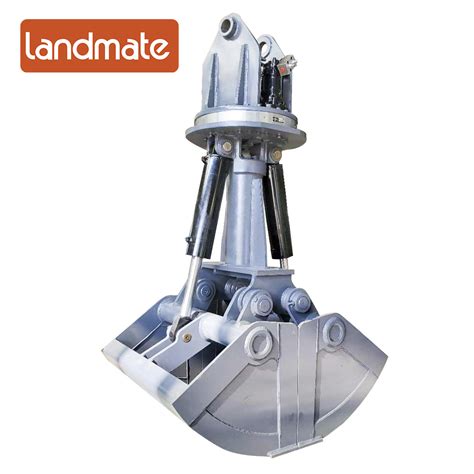 china excavator clamshell bucket|hydraulic clamshell bucket for cranes.